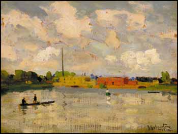 Back River by John Young Johnstone vendu pour $7,475