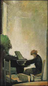 Le Pianiste by Marc-Aurèle Fortin vendu pour $126,500