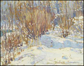 Winter Landscape with Trees by Lionel Lemoine FitzGerald vendu pour $29,250