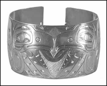 Eagle Bracelet by Early Tlingit Artist sold for $5,850