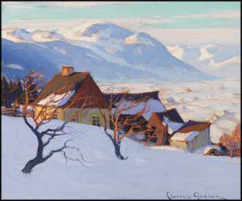 Paysage de Charlevoix by Clarence Alphonse Gagnon sold for $141,600