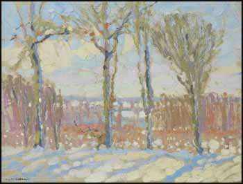 Winter Landscape by Lionel Lemoine FitzGerald vendu pour $41,300