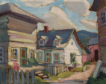Old House, Baie St. Paul by Muriel Yvonne McKague Housser vendu pour $25,000