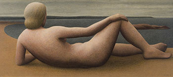 Coastal Figure by Alexander Colville sold for $1,561,250
