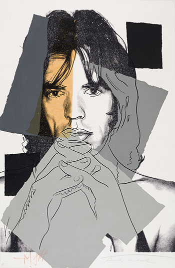 Mick Jagger (F.S.II.147) by Andy Warhol sold for $157,250