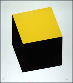Yellow/Black by Ellsworth Kelly vendu pour $3,163