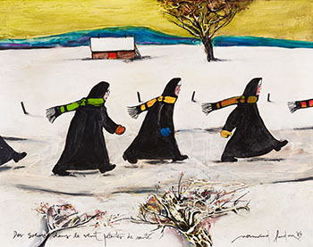 Les sœurs dans le vent pétentes de santé by Normand Hudon sold for $7,500
