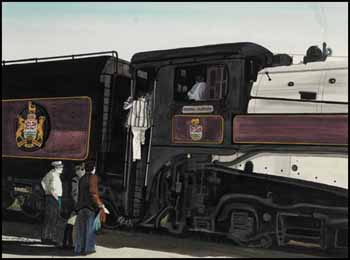 Squamish Train 1 by William Featherston vendu pour $468