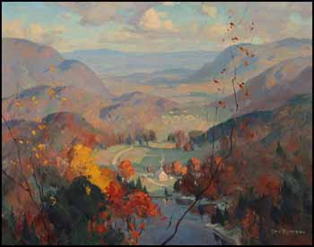 Autumn Afternoon from Mt. McTaggart, Ste. Adele by John Eric Benson Riordon vendu pour $4,388