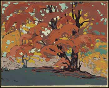 Canadian Autumn by Kathleen Campbell Ward vendu pour $351