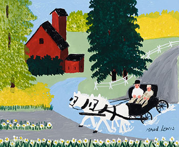 The Wedding Party by Maud Lewis sold for $55,250