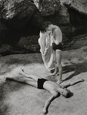 Nach dem Bade (After the bath) by Herbert List sold for $1,875