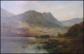 A Scottish Lake by Alfred de Breanski Sr. vendu pour $34,500