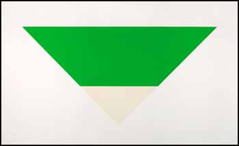 Green / White by Ellsworth Kelly sold for $4,095