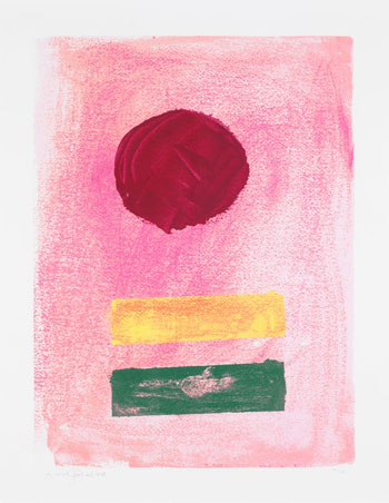 Pink Ground by Adolph Gottlieb vendu pour $625