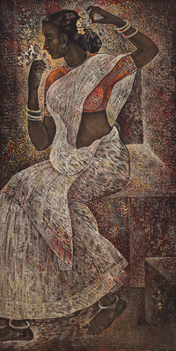 Woman by Manishi Dey sold for $2,500
