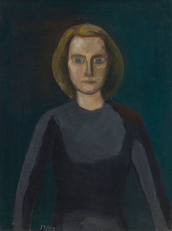 Portrait by Herman Stilling vendu pour $625