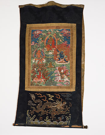 A Tibetan Thangka of Medicine Buddha, 19th Century by Tibetan Art vendu pour $3,125