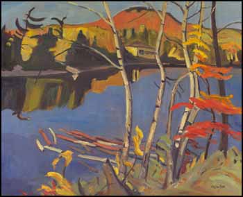 Eastern Canadian Lake Scene by Ralph Wallace Burton vendu pour $2,875