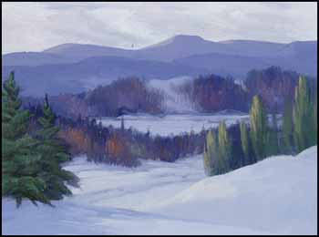 Winter Landscape by Joseph Archibald Browne vendu pour $1,170