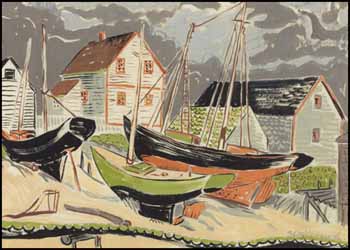 Port-au-Persil, Quebec by Bobs (Zema Barbara) Cogill Haworth vendu pour $468