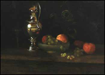 Still Life with Silver Pitcher by Mary Augusta Hiester Reid sold for $9,360