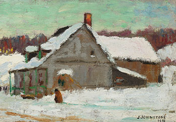 Old House, Beauport by John Young Johnstone vendu pour $7,500