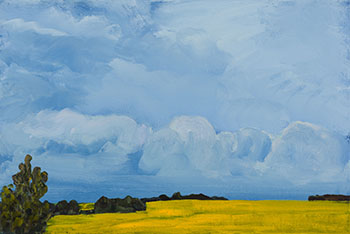 Evening Sky over Canola by Greg Hardy vendu pour $5,000