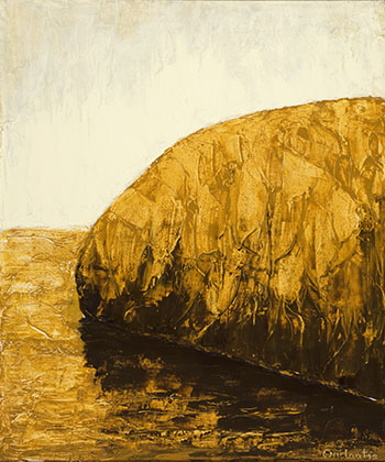 Golden Hills #2 by Kim Ondaatje sold for $4,375