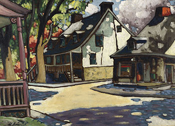 Landscape, Longueuil by Marc-Aurèle Fortin sold for $121,250