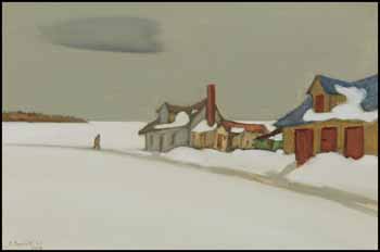 Paysage d'hiver by Paul Soulikias sold for $702