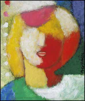 Face of Many Colours by Henry Wanton Jones vendu pour $936