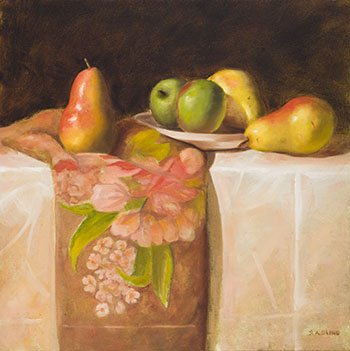 Green Apples by Stuart Slind vendu pour $1,000