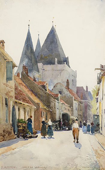 Kampen by Sir Ernest George sold for $438