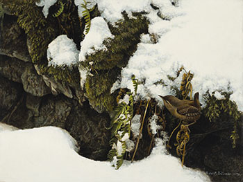 Winter Wren by Robert Bateman sold for $46,250