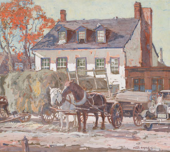 Hay Market, Byward by Paul Alfred sold for $1,500