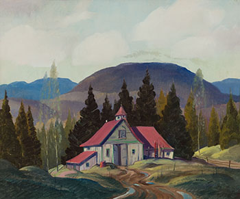 Habitant Chalet, Gatineau by Graham Noble Norwell sold for $1,625