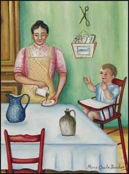 Préparation du dîner pour bébé by Marie Cecile Bouchard sold for $819