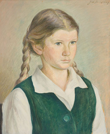 Portrait by Jack Weldon Humphrey vendu pour $6,875
