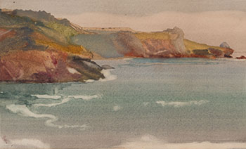 Coastal Scene by Charles John Collings vendu pour $1,000