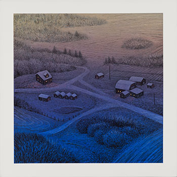 Wandering Roads by Wilf Perreault sold for $2,500