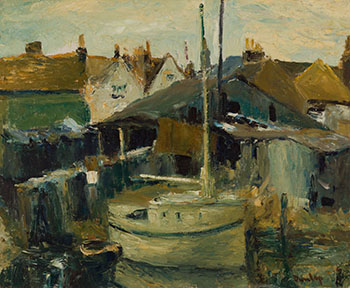 Bosham Harbour by Ronald Ossory Dunlop vendu pour $1,250