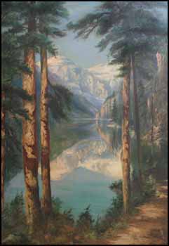 Mountain Reflections in the Lake by Reverend J. Williams Ogden sold for $3,163