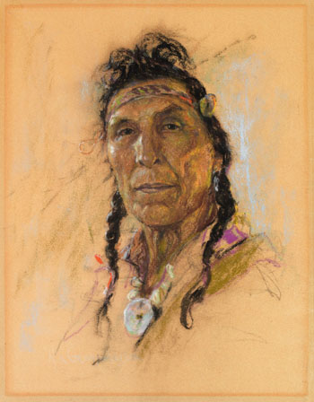 Portrait of an Indian by Nicholas de Grandmaison vendu pour $25,000