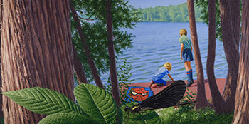 A Marvel in Temagami by Phil Richards sold for $3,438