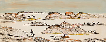 Untitled (Arctic Vista) by Pierre Nauya sold for $625