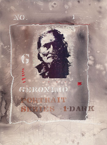 Geronimo no. 1 by Carl Beam vendu pour $2,813