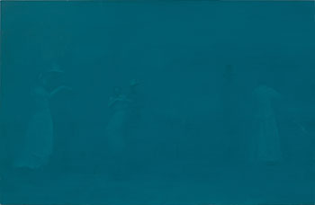 Turquoise Twilight Monochrome #1 by Neil Wedman vendu pour $1,250