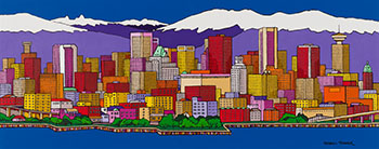 Vancouver by Michael Tickner sold for $2,375