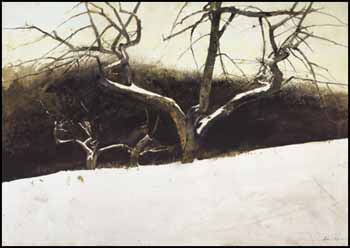Sunset by Andrew Wyeth vendu pour $184,000